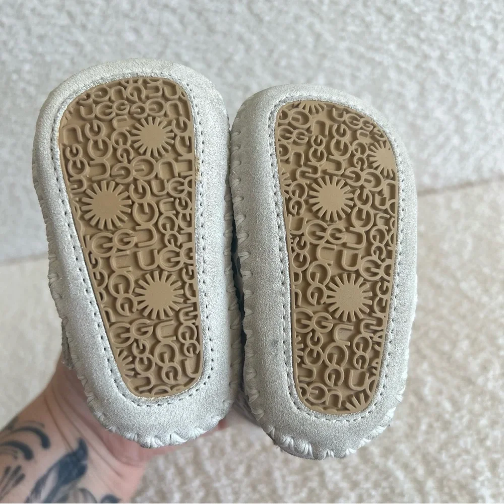 Ugg Australia Baby Infant Cassie Snow‎ Leopard Boots Size 0/1 ~ 0-6 Months